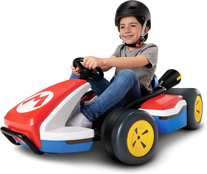 super-mario-kart-deluxe-kids-ride-on-24v-battery-powered-electric-vehicle-toy-ราคา-32-000-บาท