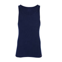 John Henry เสื้อกล้าม รุ่น COTTON RIB JU JU4903 ทรง Tank สีกรมท่า เสื้อแขนกุด