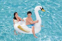 Bestway 41123 แพยางเป่าลมหงส์ Swan-Shaped Inflatable Ride-On Float