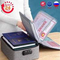 Multifunctional Briefcase Business Trip Material Organize Bag Office Worker Document Handbag File Storage Package Accessories