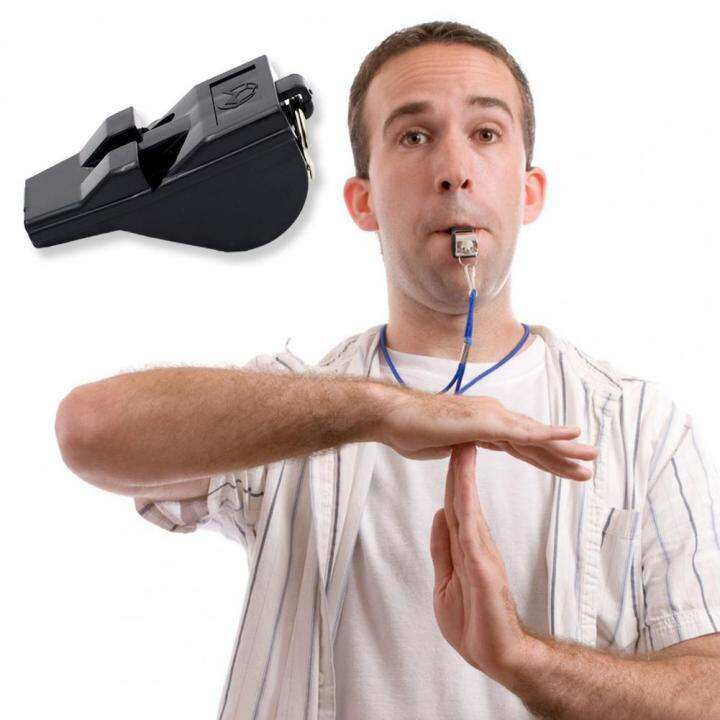 Colored Referee Whistle Compact Loud Crisp Sound High Decibel Whistle