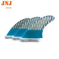 JNJ FCS II Fiberglass Surfboard Fins Mf Medium G5 Thruster