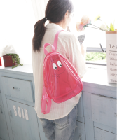 Barbapapa​ backpack​ กระเป๋าเป้สะพายหลัง กระเป๋าเป้การ์ตูน กระเป๋าเยลลี่ กระเป๋ากันน้ำ กระเป๋าผู้หญิง เป้เด็ก กระเป๋าไปทะเล