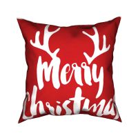 Pillow Cover New Year 2022 Cushion Covers 45*45 Christmas Decoration Pillowcase 40*40 Decorative Cases 50x50 Velvet Pillowcases