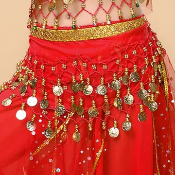 Cheap For Thailand/India/Arab Tassels Show Costumes Dancer Skirt
