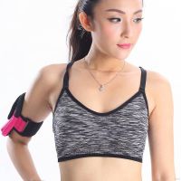 COD SDGYTRUYRT Women Seamless Racerback Sports Bra Fitness Padded Stretch Workout Tank Top