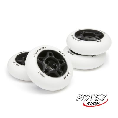 [พร้อมส่ง] ล้อรองเท้าอินไลน์สเก็ตสำหรับผู้ใหญ่ 76mm 80A Adult Fitness Inline Skating Wheels 4-Pack Fit