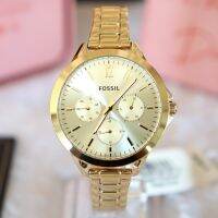 Fossil ES4800 (38mm) Alyssa Multifunction Gold-Tone Stainless Steel Watch