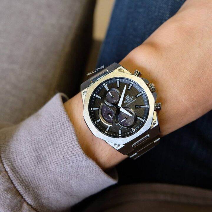 นาฬิกาผู้ชาย Casio Edifice รุ่น EFS-S570D-1A คาสิโอ | Lazada.co.th