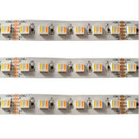 5M 5050 RGBWW LED Strip 96 LEDs/m RGB + CCT 5 IN1 5050 SMD 36W RGB + สีขาว + Warm White RGBWW LED เทปยืดหยุ่น 12 มม.สีขาว PCB DC24V-Youerd