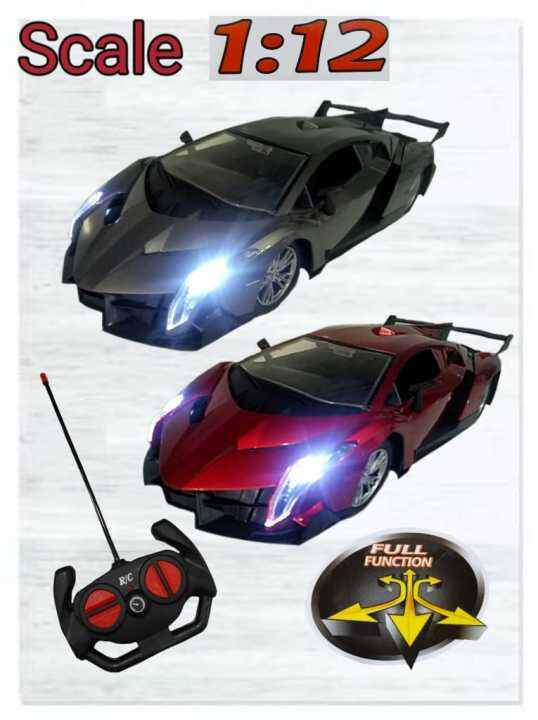 Scale 112 Big Size Remote control With Head Lamp Racing Car Toy Lazada