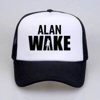 แบรนด์แฟชั่นตัวอักษรพิมพ์หมวก ALAN WAKE ฤดูร้อนใหม่ฝ้ายพ่อหมวกคุณภาพสูง Unisex ตาข่าย Trucker หมวก