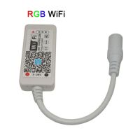 Dc12-24v Rgb Rgbw ขนาดเล็ก Rgbwc Wifi ไออาร์อาร์เอฟชุดควบคุมไฟรีโมทเปิดเพลงเวลา3ch 4ch 5ch 5V Wifi โดยโทรศัพท์ชุดควบคุมไฟ Ap