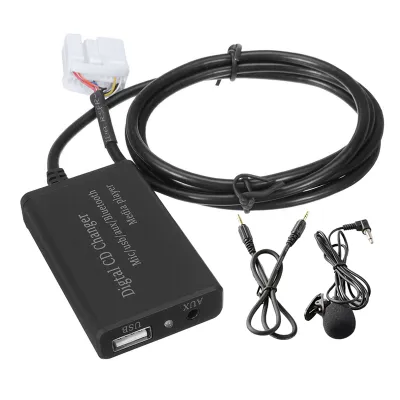 Bluetooth Music Hands-Free Car Interface AUX Adapter for Honda Accord Civic CRV