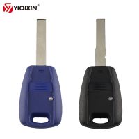 YIQIXIN 1 Button Blue Black Remote Car Key Shell Cover Case For Fiat Punto Doblo Bravo Palio Stilo Auto Transponder SIP22 Blade