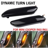 ‘；。【； For BMW MINI COOPER R60 R61 COUNTRYMAN PACEMAN Dynamic LED Side Marker Indicator Lamp Turn Signal Fender Lights