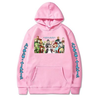 Pullover Hoodies Sword Art Online Printed Sweatshirt For Men Cartoon Cool Science Fiction Styles Tops Size Xs-4Xl Size Xxs-4Xl