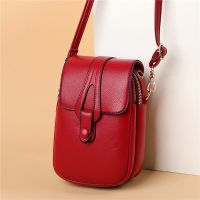 PS Store 1pc Simple Design Pu Leather Crossbody Shoulder Bags for Women Spring Retro Handbags and Purses Ladies Phone Bag