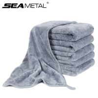 【CW】 Car Microfiber Coral Fleece Hemmed 600GSM Absorbent Ultra-Soft Drying Cleaning