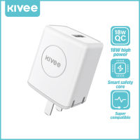 KIVEE ประกัน 1ปี?หัวชาร์จเร็ว หัวชาร์จ หัวชาร์จไอโฟน Fast Charger QC3.0 18W หัวชาร์ทไฟ สมาร์ทชาร์จสำหรับ USB พอร์ตชาร์จไว ที่ชาร์จแบต iPhone/iPad HUAWEI P30/Xiaomi/OPPO/VIVO/Samsung