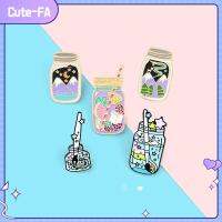 ตราเคลือบฟันเพ้นท์สีเม็ดสีเครื่องประดับ CUTE-FA ขวดเข็มขัดแบบเข็มลายผจญภัย