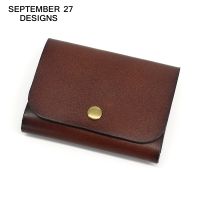 New Fashion Credit Card Purses Genuine Cow Leather Luxury Vintage ID Bus Business Card Case Retro Mini Hasp Wallets Money Bag Card Holders