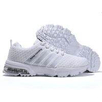 New Air Cushion Golf Shoes White Gray Mesh Breathable Mens Golf Walking Sneakers Mens Grass Training Shoes Non-slip Golf Shoes