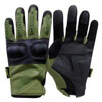 [COD] plus velvet full-time double shell armor protection joints outdoor sports mens touch screen