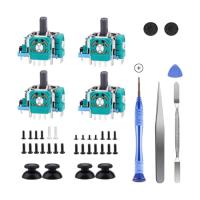 3D Joystick Replacement 3D Joystick Professional Game Controller Module for Ps5 3Pin Rocker for Ps5 Controller Axis Resistors supple