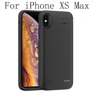 Battery Case For iPhone XS Max Slim Power Bank Charing Case For iPhone XS Max Battery Charger Case Stand Back cover ?เตรียมจัดส่ง?กรณีชาร์จแบตเตอรี่ภายนอกชาร์จแบตเตอรี่สมบัติ