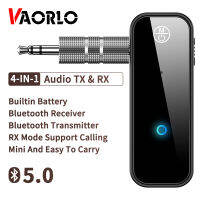 VAORLO ZF360บลูทูธ5.0อะแดปเตอร์เสียงสเตอริโอเพลง3.5มิลลิเมตร AUX ไร้สายบลูทูธรับส่งสัญญาณสำหรับรถหูฟังทีวี