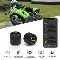 ❉ Wireless Motorcycle TPMS Tire Pressure Sensor Bluetooth-Compatible 4.0 5.0 Android/IOS General External Sensors Monitor System