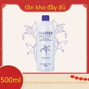 Nước Hoa Hồng Naturie HATOMUGI Skin Conditiner 500ml Giữ Ẩm Thu Nhỏ Lỗ