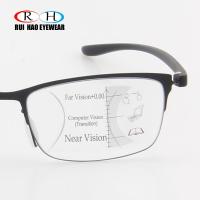 Anti Blue Ray Progressive Glasses Reading Presbyopia Eyeglasses Fashion Frame Clear Lenses Add 1.00 3.50 Multifocal glasses