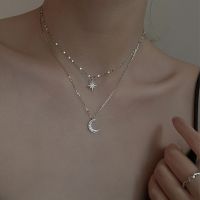 【cc】﹉❈  Hot 925 Sterling Layer Choker Pendants Necklaces Accessories NK092