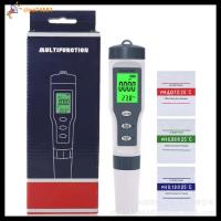 CIYA74581 0.00-14.00pH เครื่องวัดค่า pH แบบ3 in 1 1-19999ppm 0-60.0 ℃ เครื่องวัดค่า ph/tds/temp แม่นยำแม่นยำ พลาสติกทำจากพลาสติก เครื่องทดสอบการตรวจสอบคุณภาพน้ำ การทดสอบน้ำดื่ม