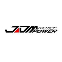 ☼JDM POWERสติ๊กเกอร์กระจกรถสติ๊กเกอร์ติดรถสำหรับToyota Honda Volkswagen Mitsubishi