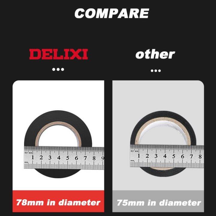 delixi-electrical-tape-pvc-insulating-electrical-tape-thickened-black-waterproof-temperature-resistant-and-anti-aging-9-meters-adhesives-tape