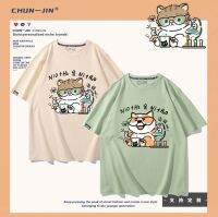 2023High quality new style original cat made nickel ah sinful personality chemical formula creative learning master short-sleeved T-shirt male and female students pure cotton half-sleeved