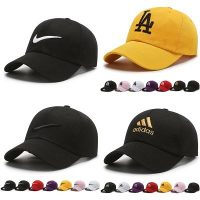 หมวกแก๊ปเบสบอล ปัก  (มี 6 สี) หมวกแก๊ป หมวกกีฬา