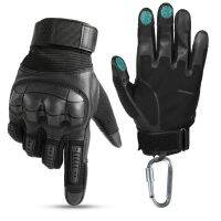 【CW】Touchscreen PU Leather Motorcycle Gloves