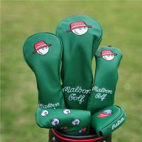 2023✧☽ Authentic malbon fisherman a wood set of golf clubs set of cap putter head protective cap