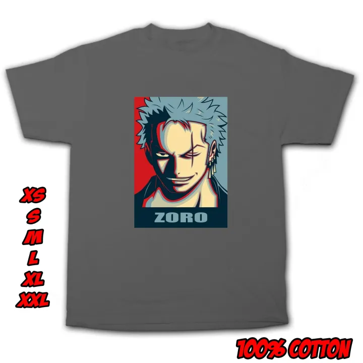 One Piece Roronoa Zoro shirt (OP8) | Lazada PH