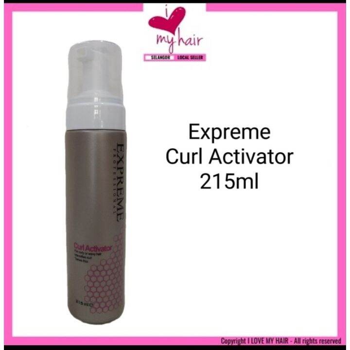Expreme Professional Curl Activator 215ml wet look mousse foam curl