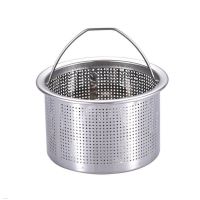 1Pc Stainless Steel Kitchen Sink Strainer Mesh Sink Strainer Filter Floor Drain Waste Drain Tool With Handle Kitchen Accessories