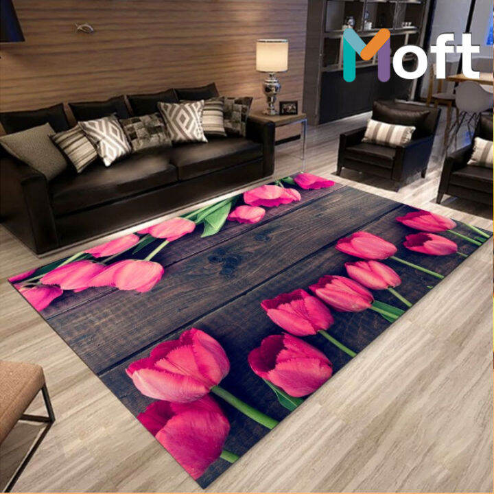 Moft campet 80X50CM carpets for living room 3D Geometric Carpet Comfortable Lounge Area