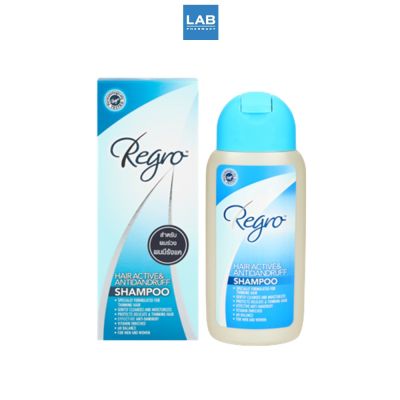 Regro Hair Active &amp; Anti Dandruff Shampoo 200 ml. - รีโกร แฮร์ แอคทีฟ แอนด์ แอนตี้แดนดรัฟ แชมพูลดผมร่วง ช่วยขจัดรังแค