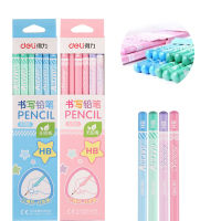 24ชิ้นกล่อง Deli Pencil ดินสอไม้น่ารักสำหรับโรงเรียน HBS900