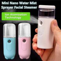 Nano Spray Facial Steamer Mini Handheld Portable Mist Sprayer Water Replenishment Instrument Hydration Humidifier Skin Care Tool