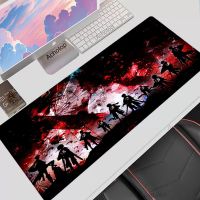 เครื่องเกม Mousepad คอมพิวเตอร์ขนาดใหญ่ XXL แผ่นรองเมาส์ Anime Table Pad เครื่องเกม 900x400 Mouse Carpet กันลื่นแล็ปท็อปแผ่นรองเมาส์นุ่ม